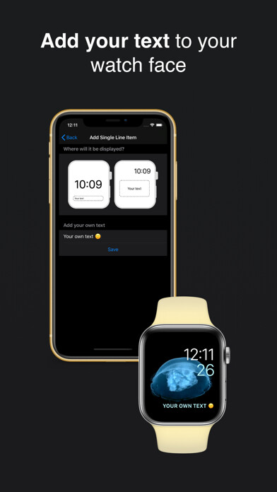 Emulate iPhone app TextWatch: Complications using MyAndroid Emulate iPhone app TextWatch: Complications using MyAndroid