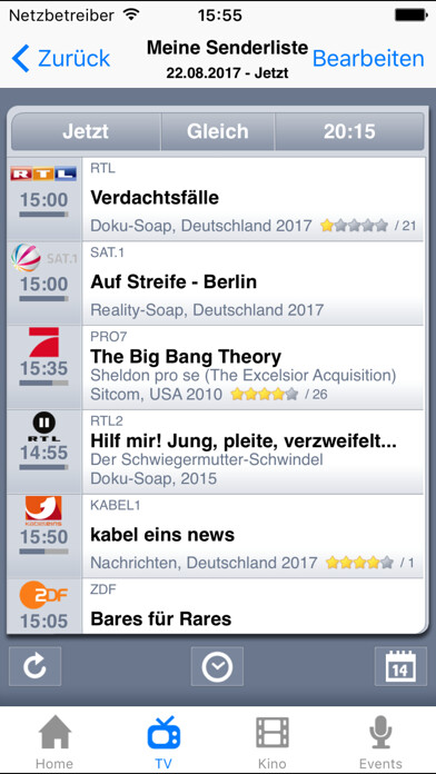 Emulate iPhone app teXXas TV-, Kino- und Eventprogramm using MyAndroid Emulate iPhone app teXXas TV-, Kino- und Eventprogramm using MyAndroid