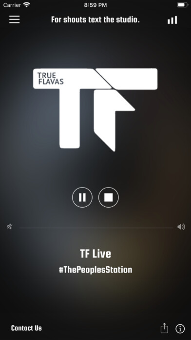 Emulate iPhone app TF Live Radio using MyAndroid