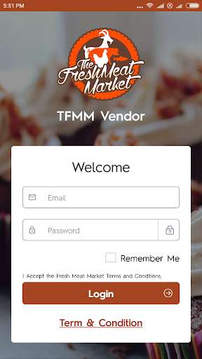 Run android online APK TFMM Vendor App - The Fresh Meat Market from MyAndroid or emulate TFMM Vendor App - The Fresh Meat Market using MyAndroid