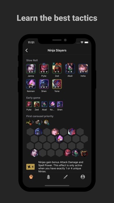 Emulate iPhone app TFTER: TFT game companion using MyAndroid