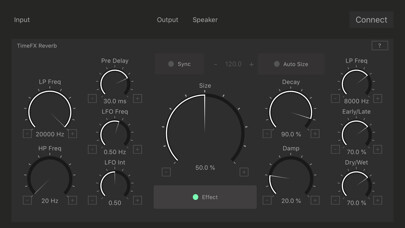 Emulate iPhone app TfxReverb using MyAndroid Emulate iPhone app TfxReverb using MyAndroid