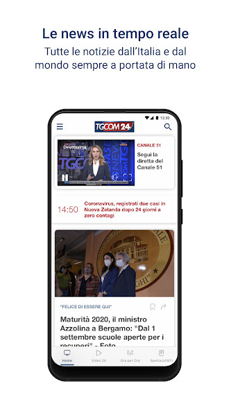 Run android online APK TgCom24 from MyAndroid or emulate TgCom24 using MyAndroid