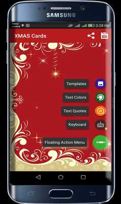 Emulate Android APK TGM Christmas Greeting Cards