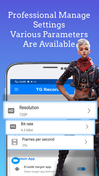 Run android online APK TG Recorder - Screen Recording from MyAndroid or emulate TG Recorder - Screen Recording using MyAndroid