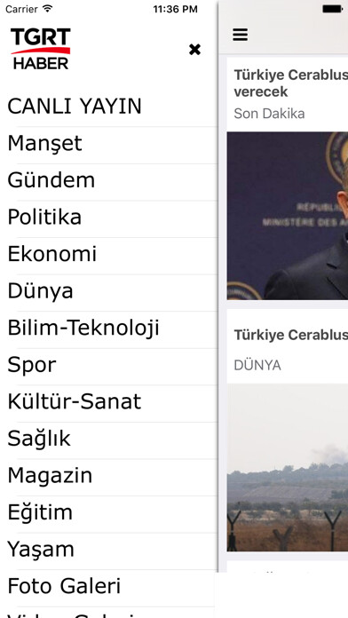 Emulate iPhone app TGRT Haber Mobil using MyAndroid Emulate iPhone app TGRT Haber Mobil using MyAndroid
