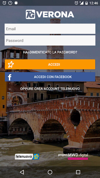 Emulate iPhone app TgVerona using MyAndroid Emulate iPhone app TgVerona using MyAndroid