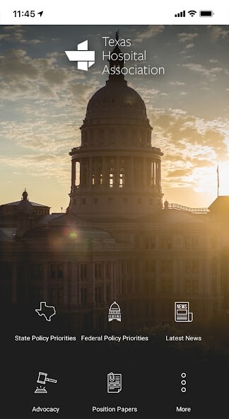 Emulate iPhone app THA Advocacy App using MyAndroid
