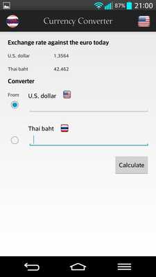 Emulate Android APK Thai Currency Converter Emulate Android APK Thai Currency Converter