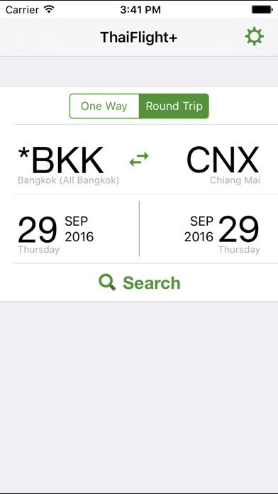 Emulate iPhone app ThaiFlight using MyAndroid Emulate iPhone app ThaiFlight using MyAndroid