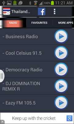 Emulate Android APK Thailand Radio News