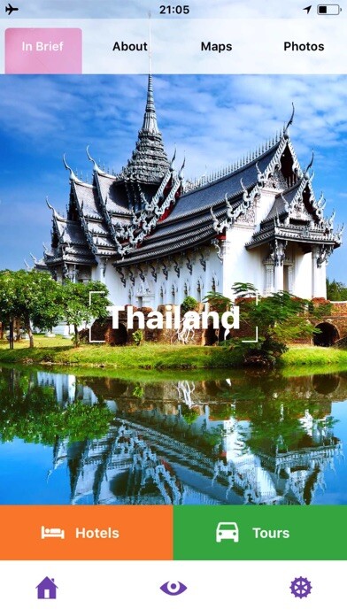 Emulate iPhone app Thailand Travel Guide Offline. using MyAndroid Emulate iPhone app Thailand Travel Guide Offline. using MyAndroid