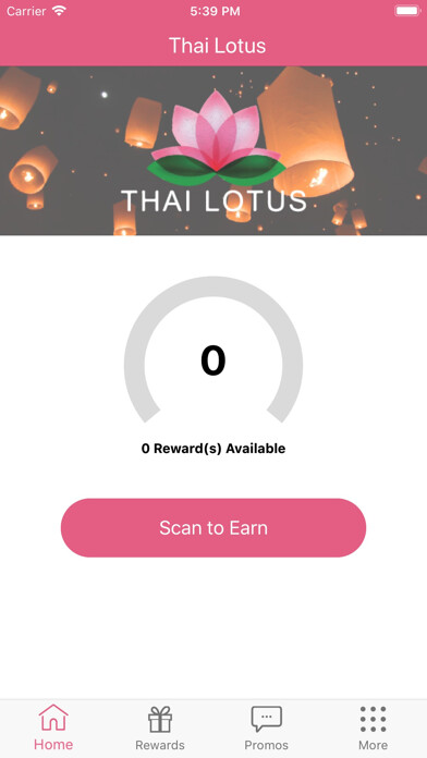 Emulate iPhone app Thai Lotus Rewards using MyAndroid Emulate iPhone app Thai Lotus Rewards using MyAndroid