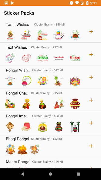 Run android online APK Thai Pongal Stickers : WAStickerApps from MyAndroid or emulate Thai Pongal Stickers : WAStickerApps using MyAndroid