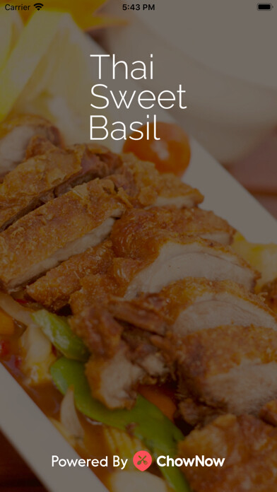 Emulate iPhone app Thai Sweet Basil using MyAndroid Emulate iPhone app Thai Sweet Basil using MyAndroid