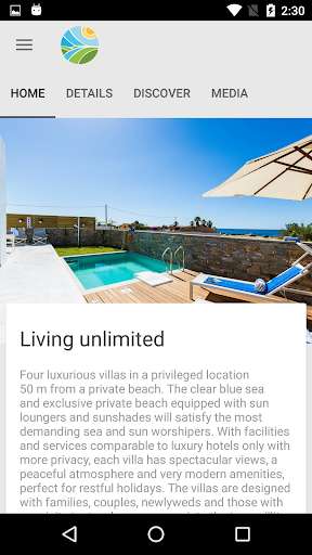 Run android online APK Thalasses Villas from MyAndroid or emulate Thalasses Villas using MyAndroid