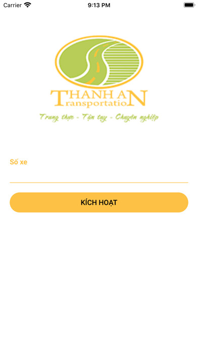 Emulate iPhone app Thanh An Transportation using MyAndroid Emulate iPhone app Thanh An Transportation using MyAndroid