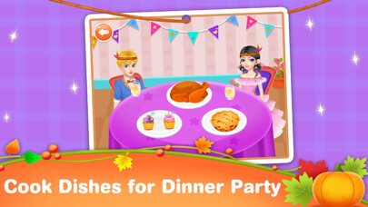 Emulate iPhone app Thanksgiving Food Cooking Game using MyAndroid Emulate iPhone app Thanksgiving Food Cooking Game using MyAndroid