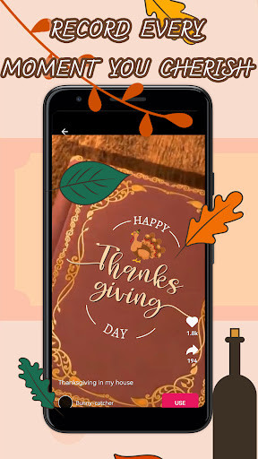 Run android online APK Thanksgiving Greeting Photo Video Maker 2021 from MyAndroid or emulate Thanksgiving Greeting Photo Video Maker 2021 using MyAndroid