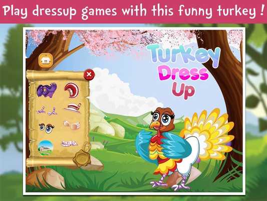 Emulate Android APK Thanksgiving Turkey Dressup