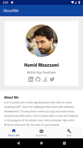 Run android online APK That Resume App from MyAndroid or emulate That Resume App using MyAndroid