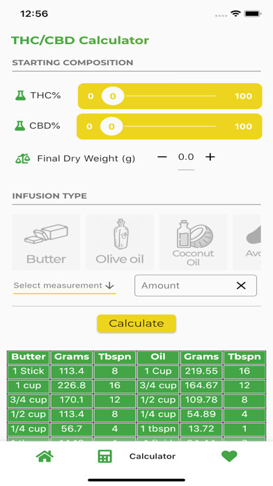 Emulate iPhone app THC Calculator using MyAndroid Emulate iPhone app THC Calculator using MyAndroid
