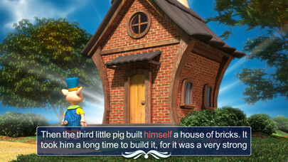 Emulate iPhone app The 3 Little Pigs - Book & Games using MyAndroid Emulate iPhone app The 3 Little Pigs - Book & Games using MyAndroid