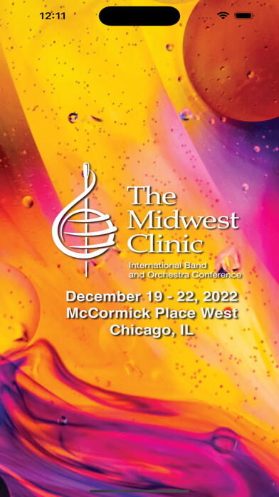 Emulate iPhone app The 76th Annual Midwest Clinic using MyAndroid