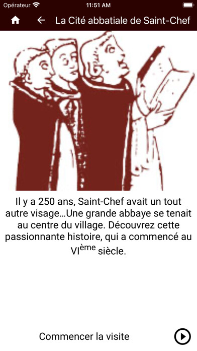 Emulate iPhone app The abbey town of Saint-Chef using MyAndroid Emulate iPhone app The abbey town of Saint-Chef using MyAndroid