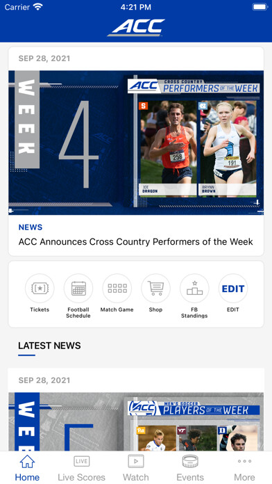 Emulate iPhone app The ACC App using MyAndroid Emulate iPhone app The ACC App using MyAndroid