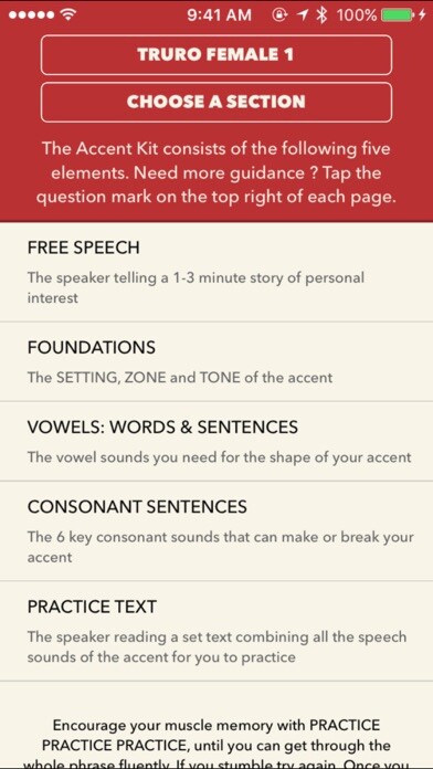 Emulate iPhone app The Accent Kit using MyAndroid