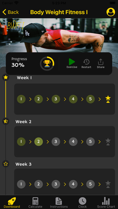 Emulate iPhone app The ACFT App using MyAndroid