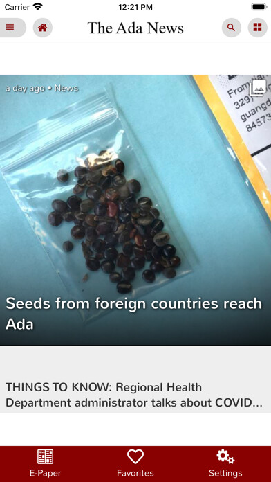 Emulate iPhone app The Ada News using MyAndroid Emulate iPhone app The Ada News using MyAndroid