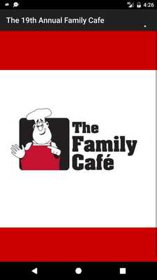 Emulate Android APK The Annual Family Cafe App