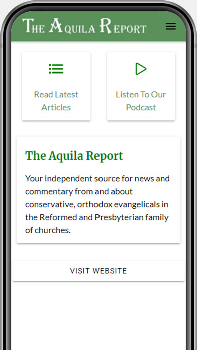 Emulate iPhone app The Aquila Report using MyAndroid