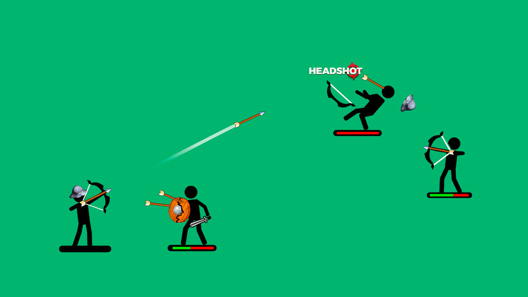 Emulate iPhone app The Archers 2: stick man game using MyAndroid Emulate iPhone app The Archers 2: stick man game using MyAndroid