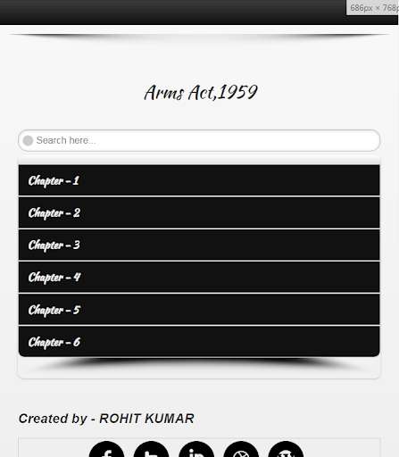 Run android online APK The Arms Act 1959 English from MyAndroid or emulate The Arms Act 1959 English using MyAndroid