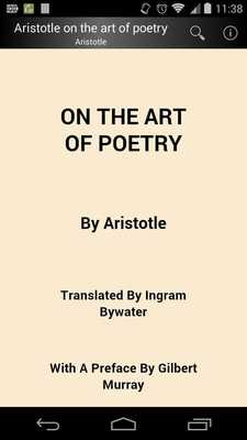 Emulate Android APK The Art of Poetry by Aristotle Emulate Android APK The Art of Poetry by Aristotle