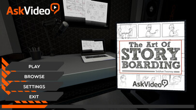 Emulate iPhone app The Art of StoryBoarding A.V. using MyAndroid