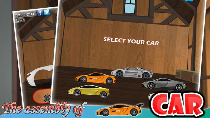 Emulate Android APK The assembly of car