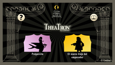 Emulate iPhone app TheaTron - El Teatro de Sombra using MyAndroid