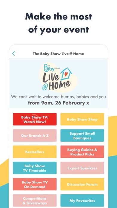 Emulate iPhone app The Baby Show Live @ Home using MyAndroid