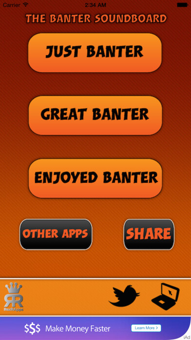 Emulate iPhone app The Banter Soundboard using MyAndroid Emulate iPhone app The Banter Soundboard using MyAndroid