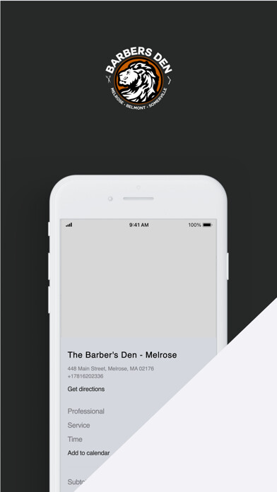 Emulate iPhone app The Barber’s Den using MyAndroid Emulate iPhone app The Barber’s Den using MyAndroid