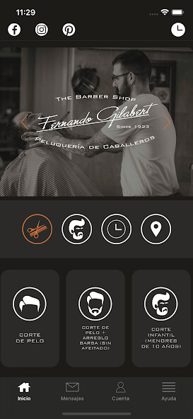 Run android online APK The barber shop Fernando Gilabert from MyAndroid or emulate The barber shop Fernando Gilabert using MyAndroid Run android online APK The barber shop Fernando Gilabert from MyAndroid or emulate The barber shop Fernando Gilabert using MyAndroid