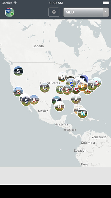 Emulate iPhone app The Baseball RoadTrip using MyAndroid Emulate iPhone app The Baseball RoadTrip using MyAndroid