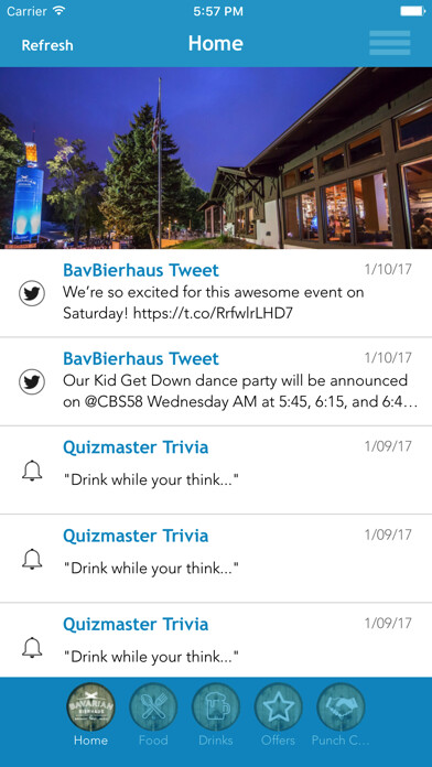 Emulate iPhone app The Bavarian Bierhaus using MyAndroid Emulate iPhone app The Bavarian Bierhaus using MyAndroid
