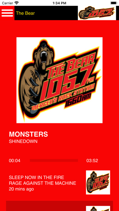 Emulate iPhone app The Bear 105.7 using MyAndroid Emulate iPhone app The Bear 105.7 using MyAndroid
