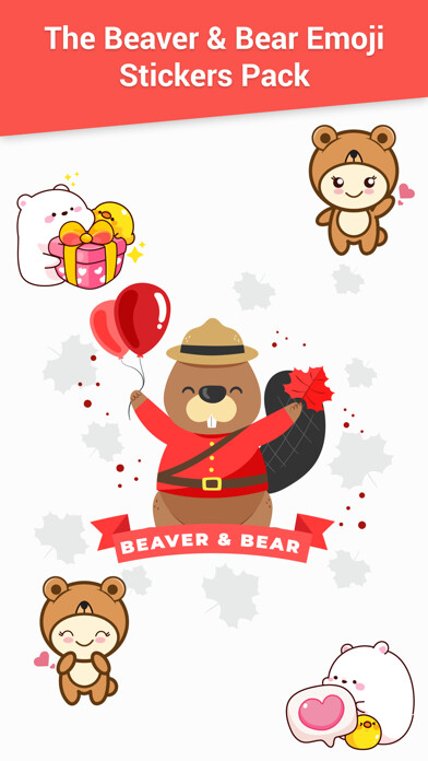 Emulate iPhone app The Beaver and Bear Emojis using MyAndroid Emulate iPhone app The Beaver and Bear Emojis using MyAndroid