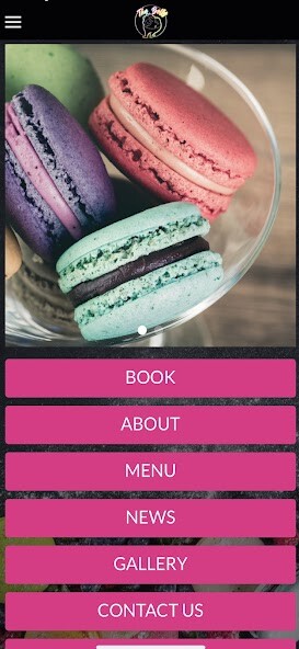 Emulate iPhone app The Belly Desserts using MyAndroid